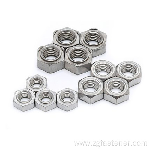 Stainless steel hexagon welded nut